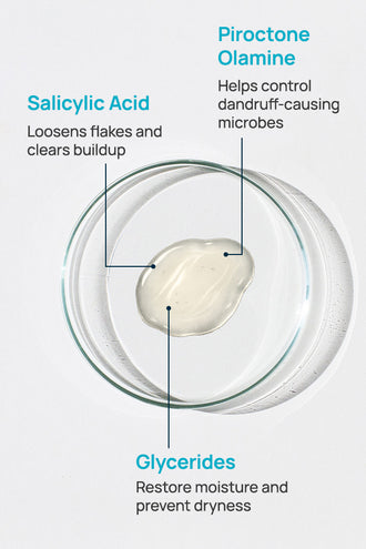 Moisture Balance Dandruff Care Shampoo With 1% Salicylic Acid & 1% Piroctone Olamine