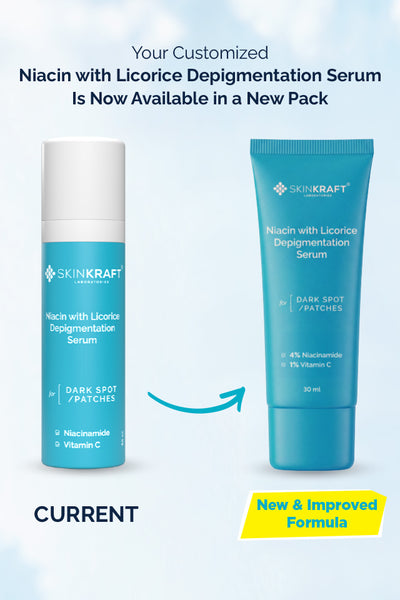 Niacin With Licorice Depigmentation Serum With 4% Niacinamide & 1% Vitamin C