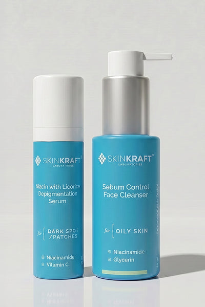 Depigmentation Regimen With Serum & Cleanser