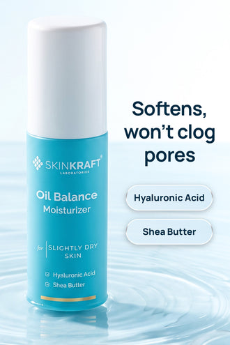 Oil Balance Moisturizer With 0.1% Shea Butter & 0.02% Hyaluronic Acid