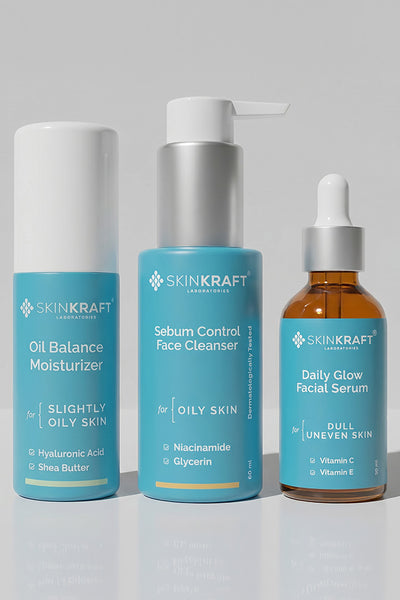 Oil Balance Regimen With Moisturizer, Cleanser & Serum