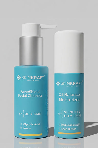 AcneShield Oily Skin Regimen With Cleanser & Moisturizer