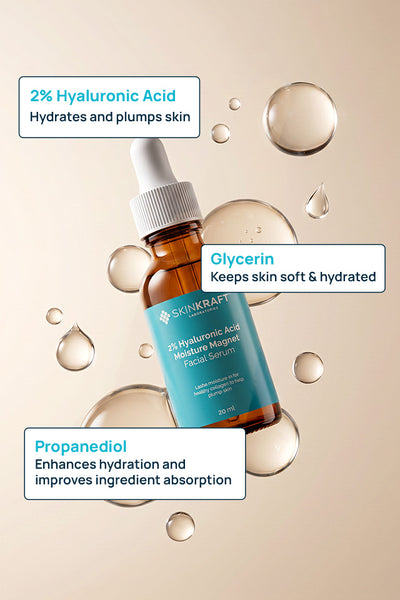 Hyaluronic Acid Moisture Magnet Regimen With Serum, Cleanser & Moisturizer