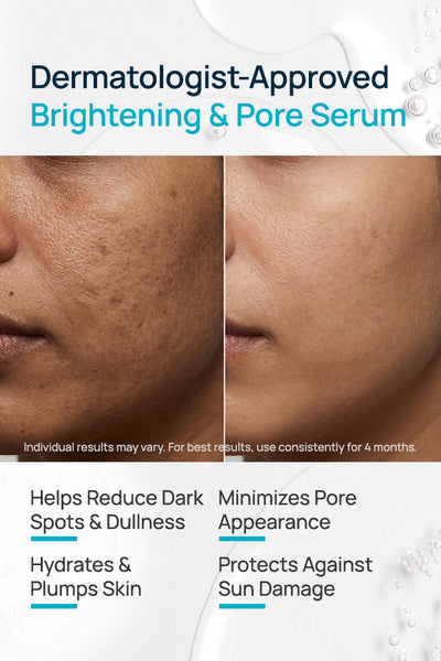 Pore-Free Facial Serum For Dull and Uneven Skin