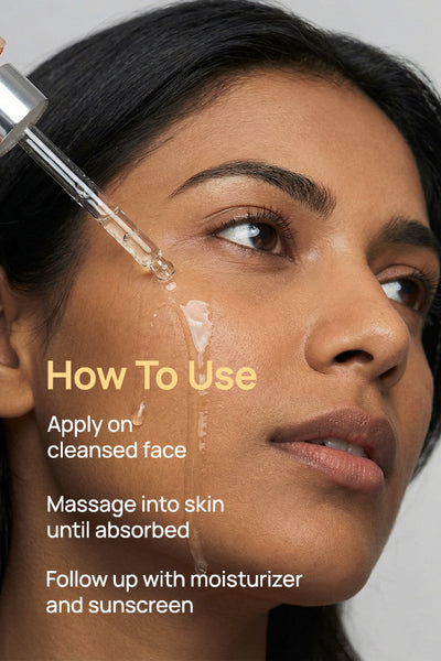 Pore-Free Facial Serum For Dull and Uneven Skin