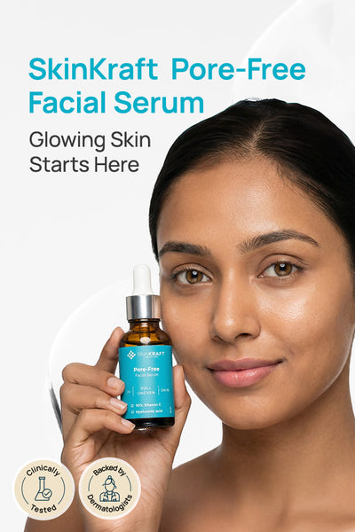 Pore-Free Facial Serum For Dull and Uneven Skin