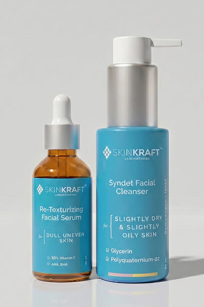 Re-Texturizing Regimen With Serum & Cleanser