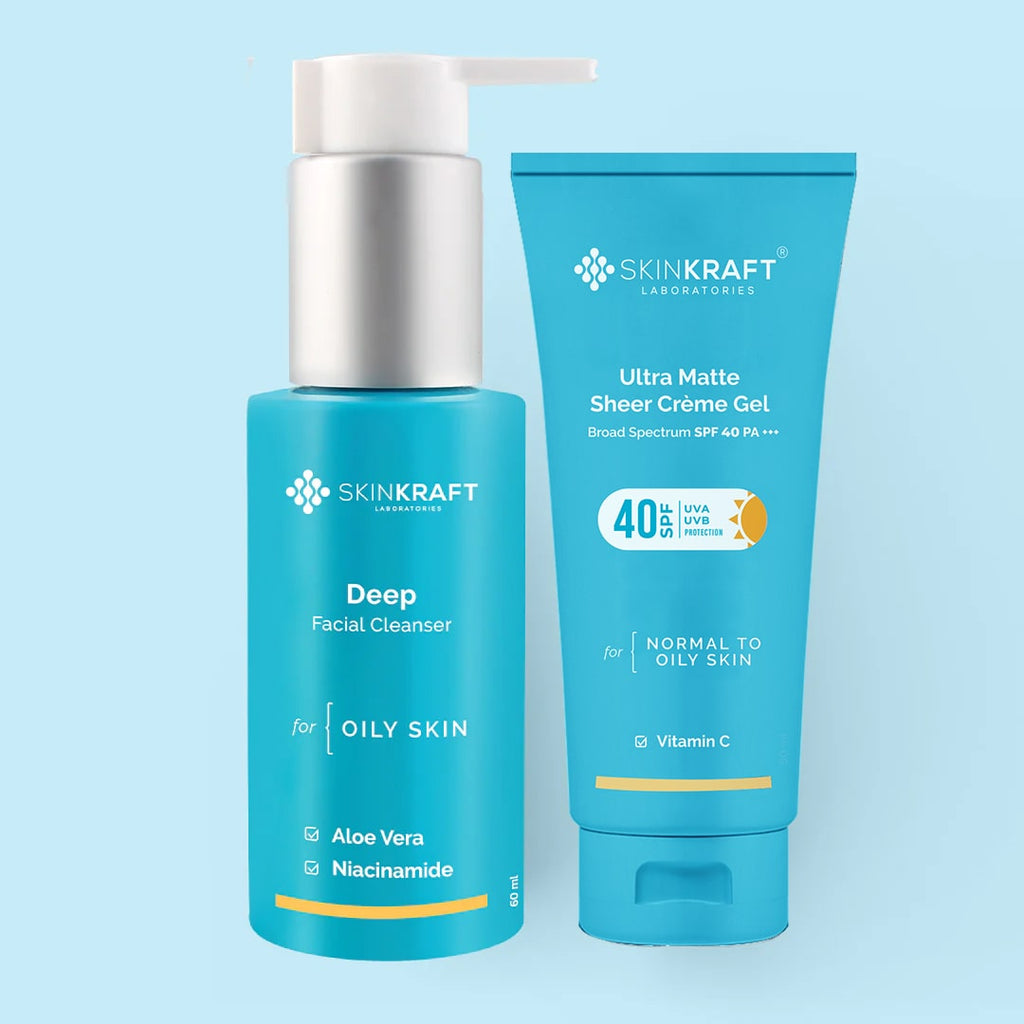 Repair & Protect Combo For Oily Skin SkinKraft