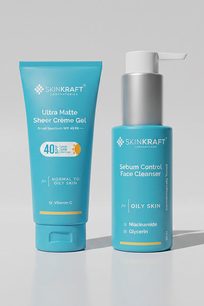 Ultra Matte Regimen With Sunscreen & Cleanser