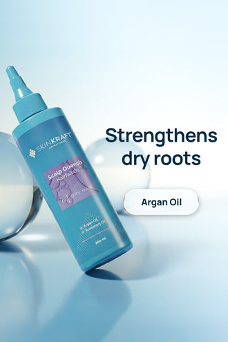 Scalp Quench Hairfall Oil With Argan Oil & Rosemary Oil