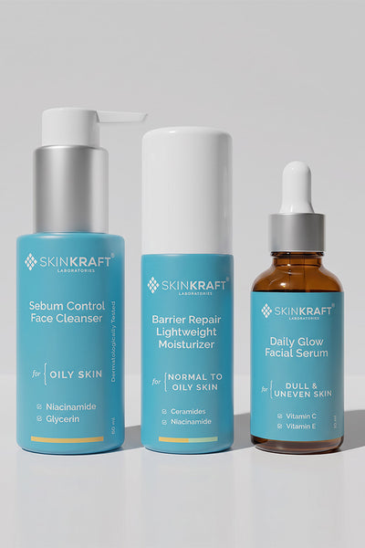 Sebum Control Regimen With Cleanser, Moisturizer & Serum