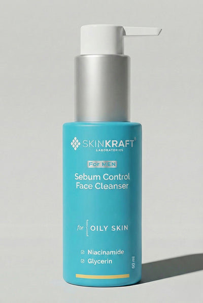 Sebum Control Face Cleanser For Men