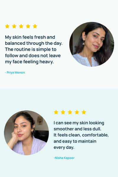 Sebum Control Regimen With Cleanser & Moisturizer