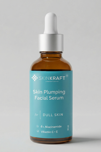 Skin Plumping Facial Serum With 4% Niacinamide & 2% Vitamin C