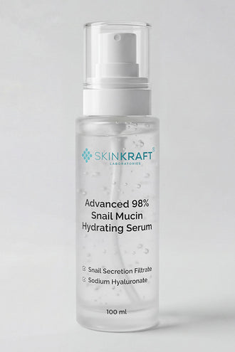 Advanced 98% Snail Mucin Hydrating Serum With 2% Snail Secretion Filtrate & 0.2% Sodium Hyaluronate