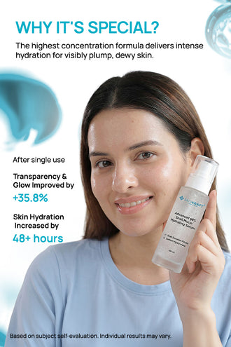 Advanced 98% Snail Mucin Hydrating Serum With 2% Snail Secretion Filtrate & 0.2% Sodium Hyaluronate