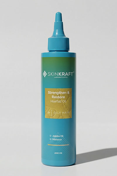 Strengthen & Restore Hairfall Oil With 1% Hibiscus & 0.2% Ylang Ylang