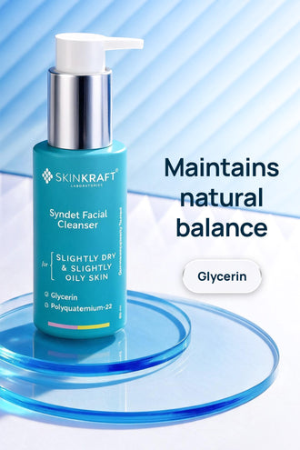 Syndet Face Cleanser With 15% Glycerin & 0.5% Polyquatermiun 22