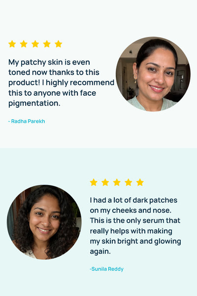 Depigmentation Regimen With Serum. Cleanser & Moisturizer