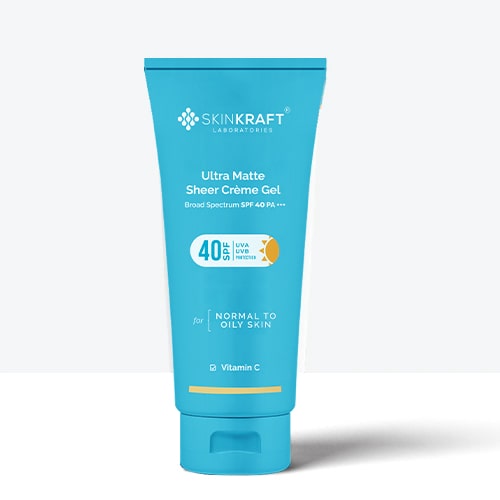 Aqua Burst Glow Crème Gel Sunscreen SPF 50 PA+++ With 1% Hyaluronic Acid & 0.5% Niacinamide