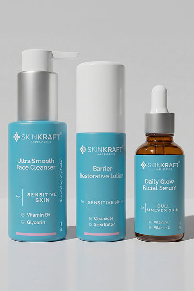 Ultra Smooth Regimen With Cleanser, Moisturizer & Serum