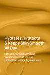 Ultra Matte Sheer Crème Gel SPF 40 PA+++ Sunscreen With 0.5% Vitamin C