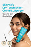 Ultra Matte Sheer Crème Gel SPF 40 PA+++ Sunscreen With 0.5% Vitamin C