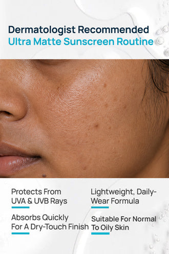 Ultra Matte Sheer Crème Gel SPF 40 PA+++ Sunscreen With 0.5% Vitamin C