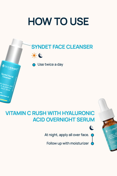 Vitamin C Rush Regimen With Serum & Cleanser
