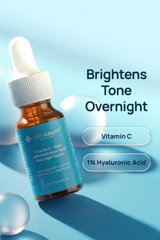 Vitamin C Rush With Hyaluronic Acid Overnight Serum With Vitamin C & 1% Hyaluronic Acid