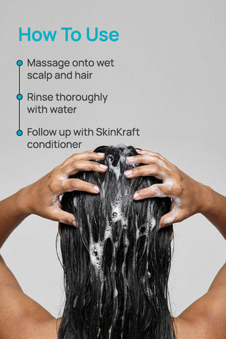 Volume Boost Oil Control Shampoo With D-Panthenol & Sunflower Seed Oil