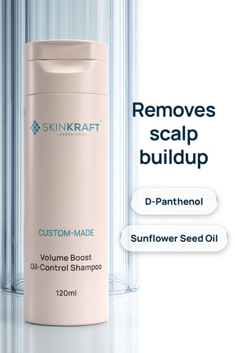 Volume Boost Oil Control Shampoo With D-Panthenol & Sunflower Seed Oil