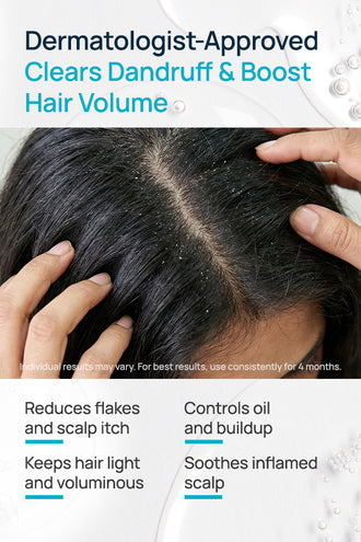Volume Enhance Dandruff Care Shampoo With Sunflower Seed Oil & Piroctone Olamine