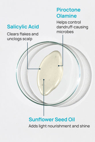 Volume Enhance Dandruff Care Shampoo With Sunflower Seed Oil & Piroctone Olamine