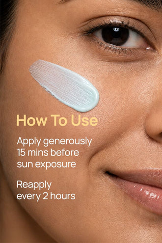 AcneShield Sunscreen SPF 50 PA++++ With 4% Niacinamide & 1% Salicylic Acid