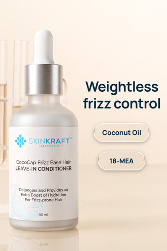 CocoCap Frizz Ease Hair Leave-in Conditioner With Coconut Oil & 18-MEA