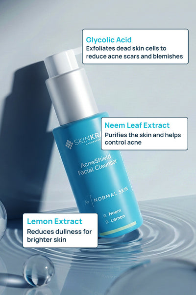 AcneShield Normal Skin Regimen With Cleanser & Moisturizer