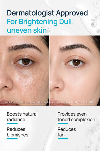 BrightSide Facial Glow Serum With 5% Niacinamide & 1% Vitamin C