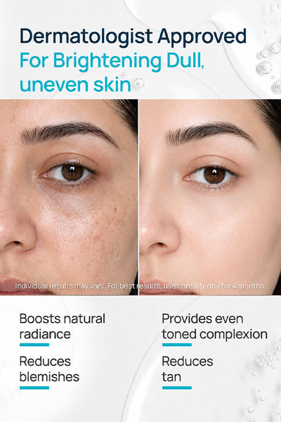 BrightSide Facial Glow Serum With 5% Niacinamide & 1% Vitamin C