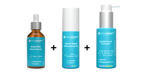 BrightSide Serum + Syndet + Barrier Repair Gel