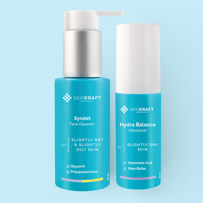 Cleanse & Hydrate Combo For Slightly Dry Skin