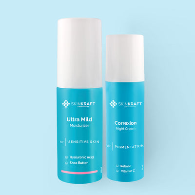 Moisturizing Night Time Combo For Sensitive Skin