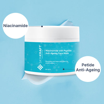 Niacinamide with Peptide Anti-Ageing Face Mask