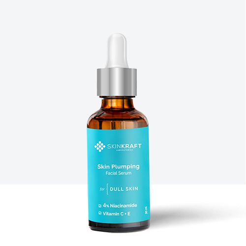 Skin Plumping Facial Serum With 4% Niacinamide & 2% Vitamin C