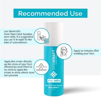Acne Total Clear Solution For Men