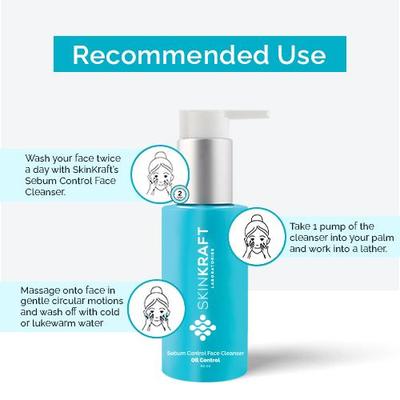 Sebum Control Face Cleanser For Women