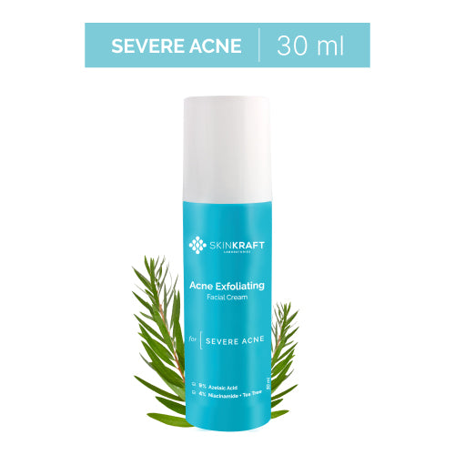 Buy Acne Exfoliating Facial Cream For Women SkinKraft