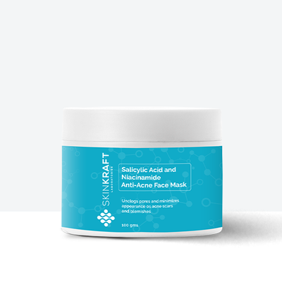 Salicylic Acid and Niacinamide Anti-Acne Face Mask